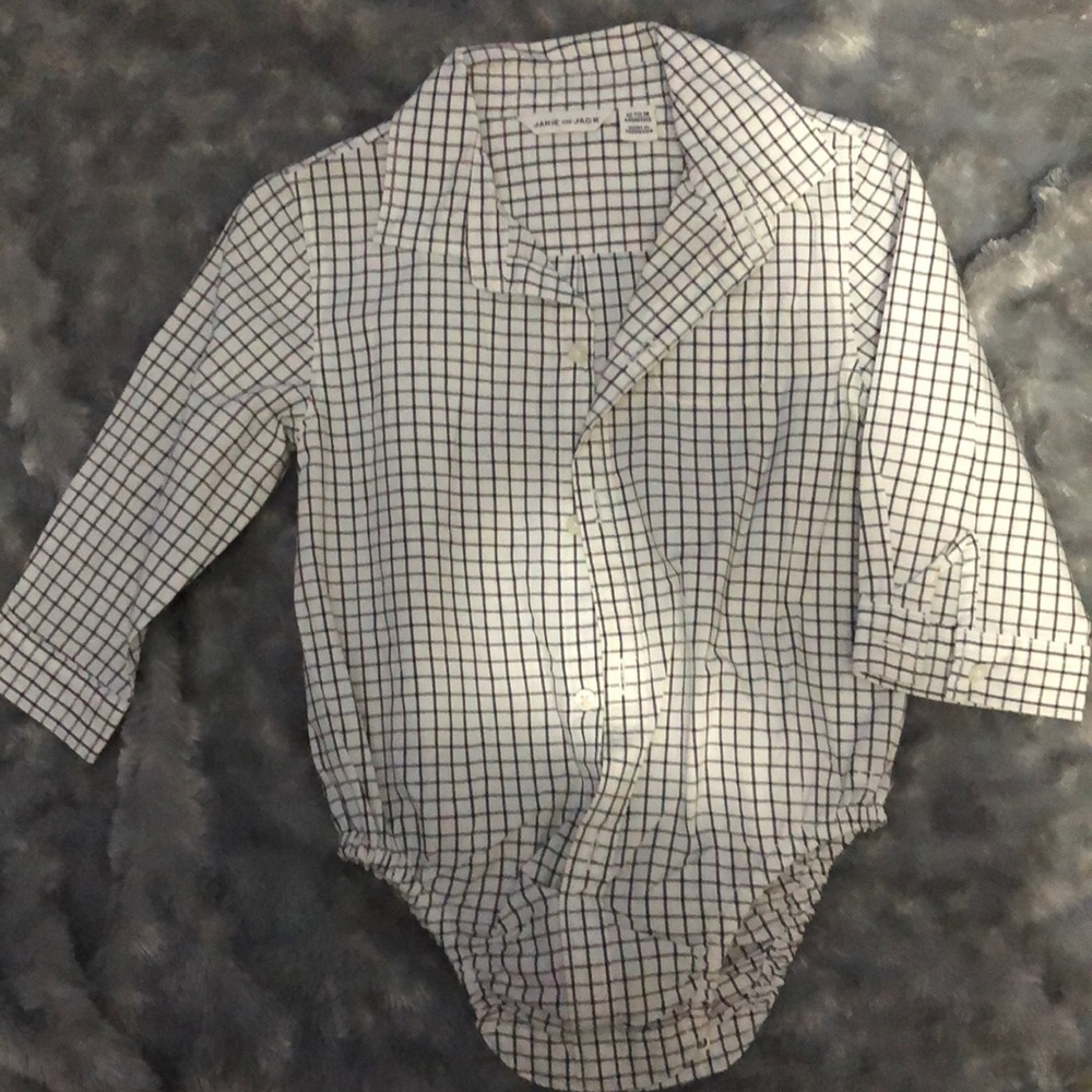 Janie and Jack Button down bodysuit